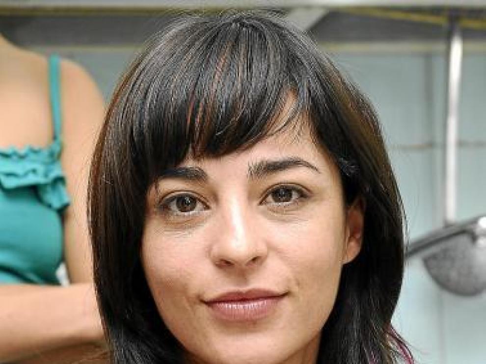 Natalia Moreno, caracterizada para 'El Gordo'.