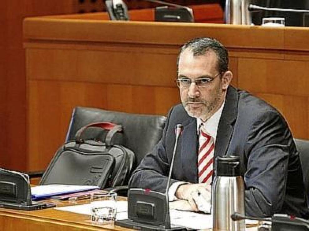 Álvaro Burrell, durante su comparecencia de ayer.