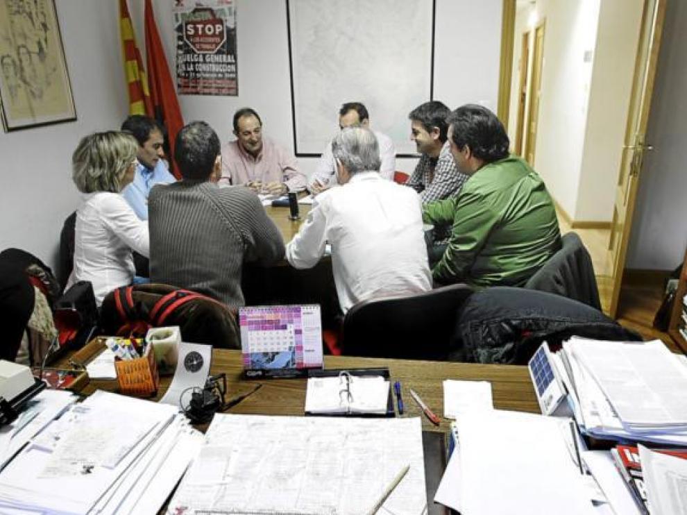 imagen de archivo de uan reunión de la permanente del comité de GM el pasado mes de febrero.