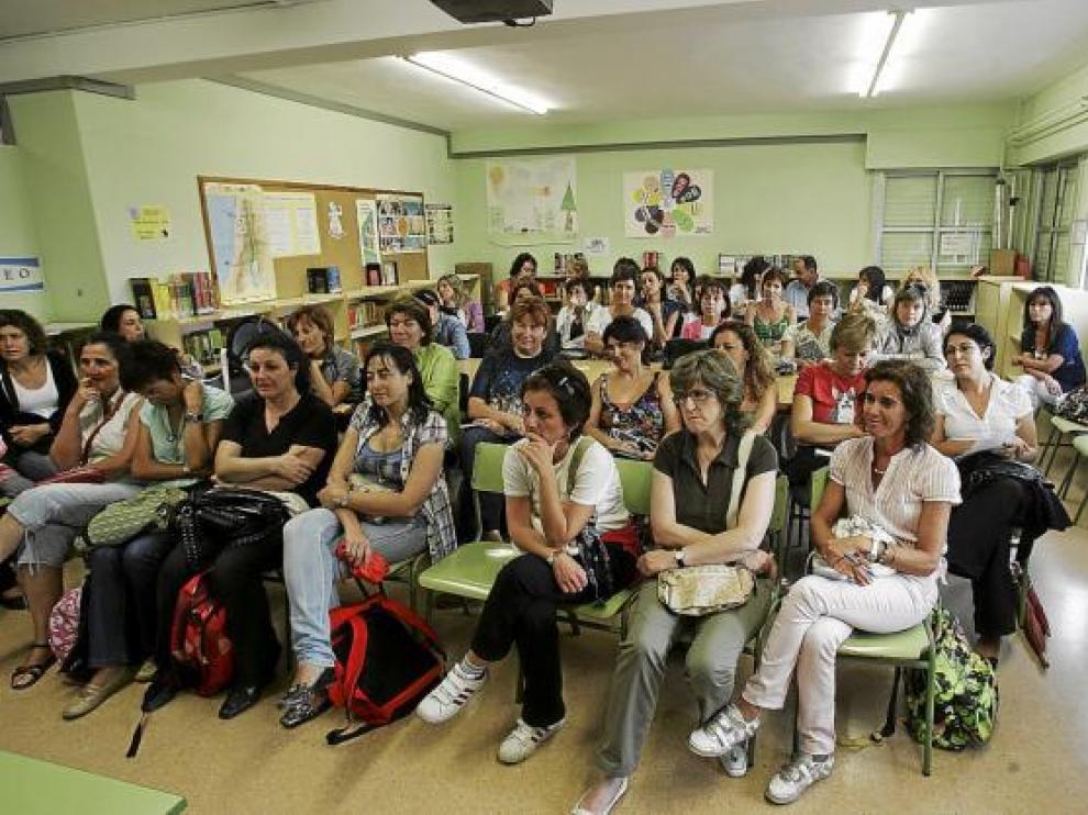La dirección del Pedro J. Rubio informó a los padres en la charla que tuvo lugar ayer.