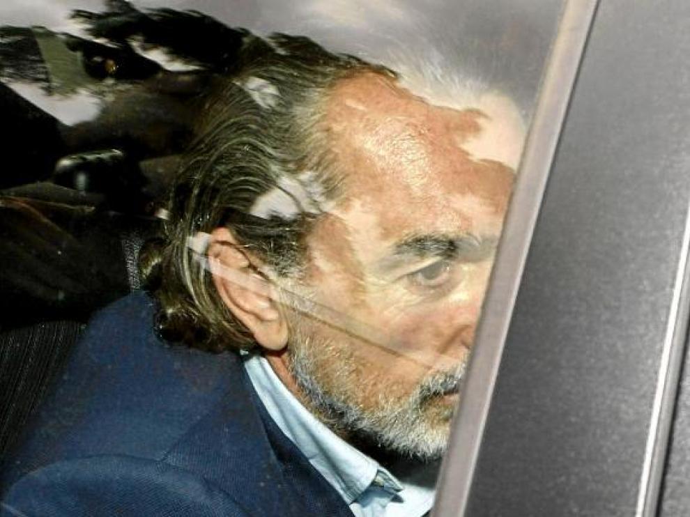 Francisco Correa, el pasado abril, antes de declarar ante el Tribunal Superior de Justicia madrileño.