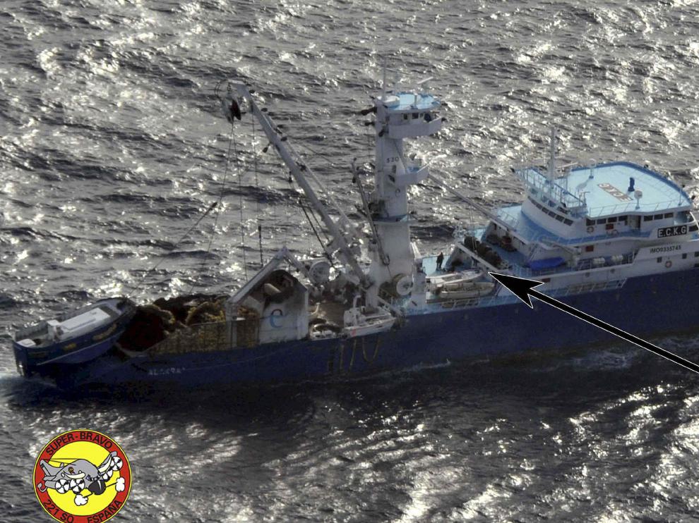 Imagen del atunero secuestrado
