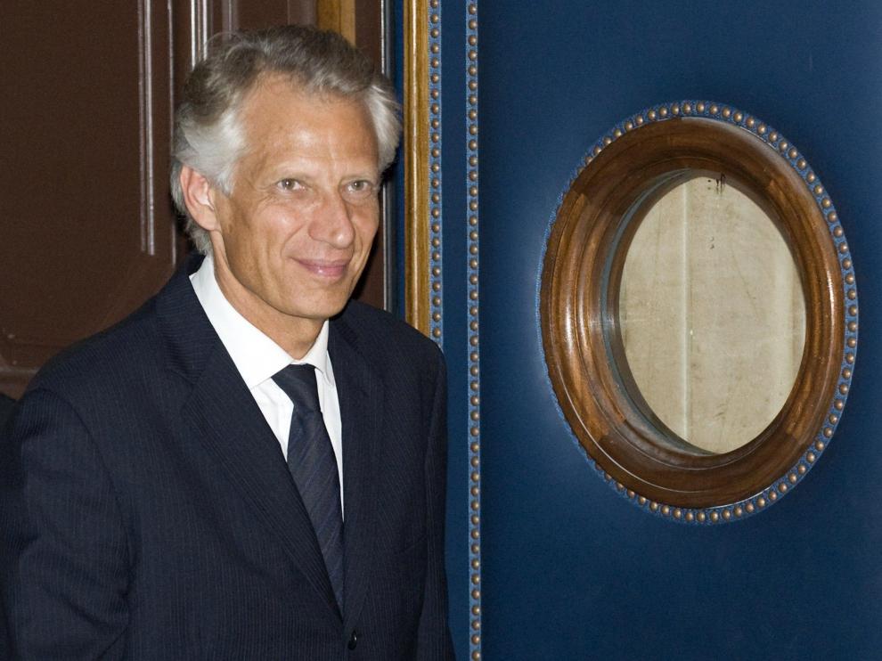 El ex primer ministro francés Dominique de Villepin