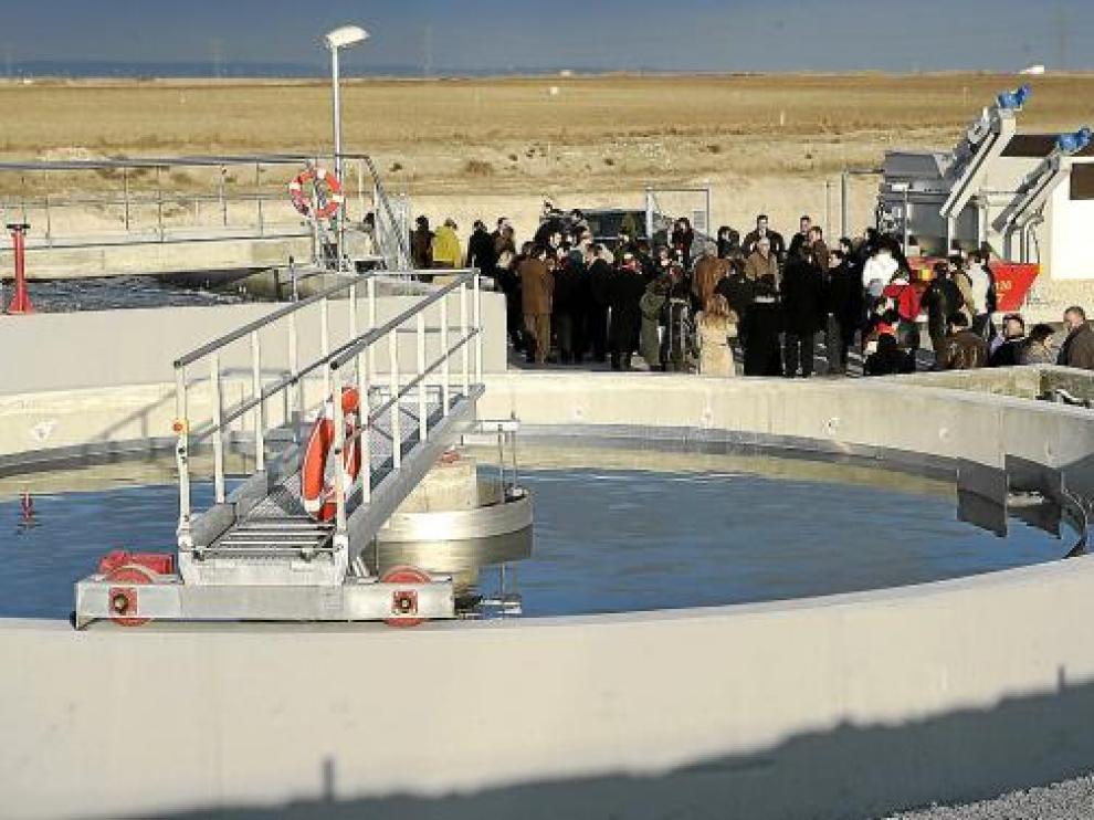 Inauguración en Bujaraloz en diciembre de 2007