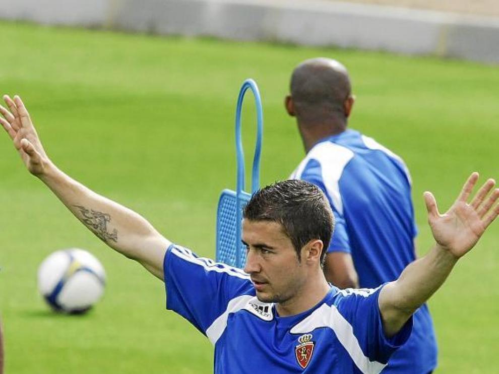 Gabi, en la Ciudad Deportiva.