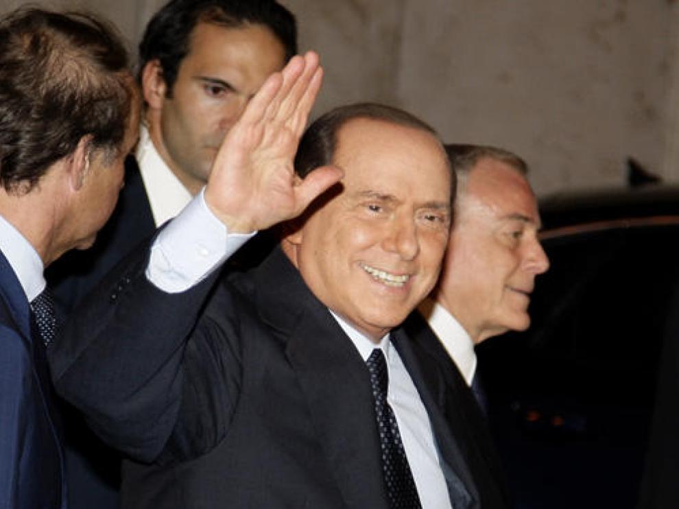 El primer ministro italiano, Silvio Berlusconi