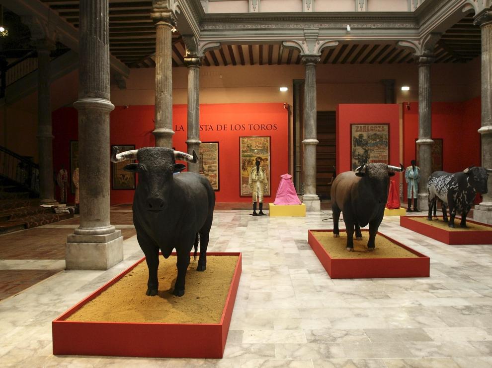 Algunas de las piezas de la exposición