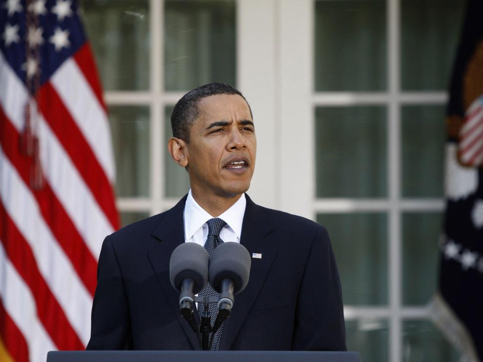 Declaración de Barack Obama a las puertas de la Casa Blanca