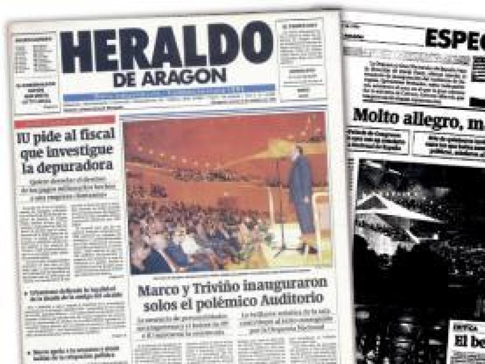 El periódico narró la historia del Auditorio.