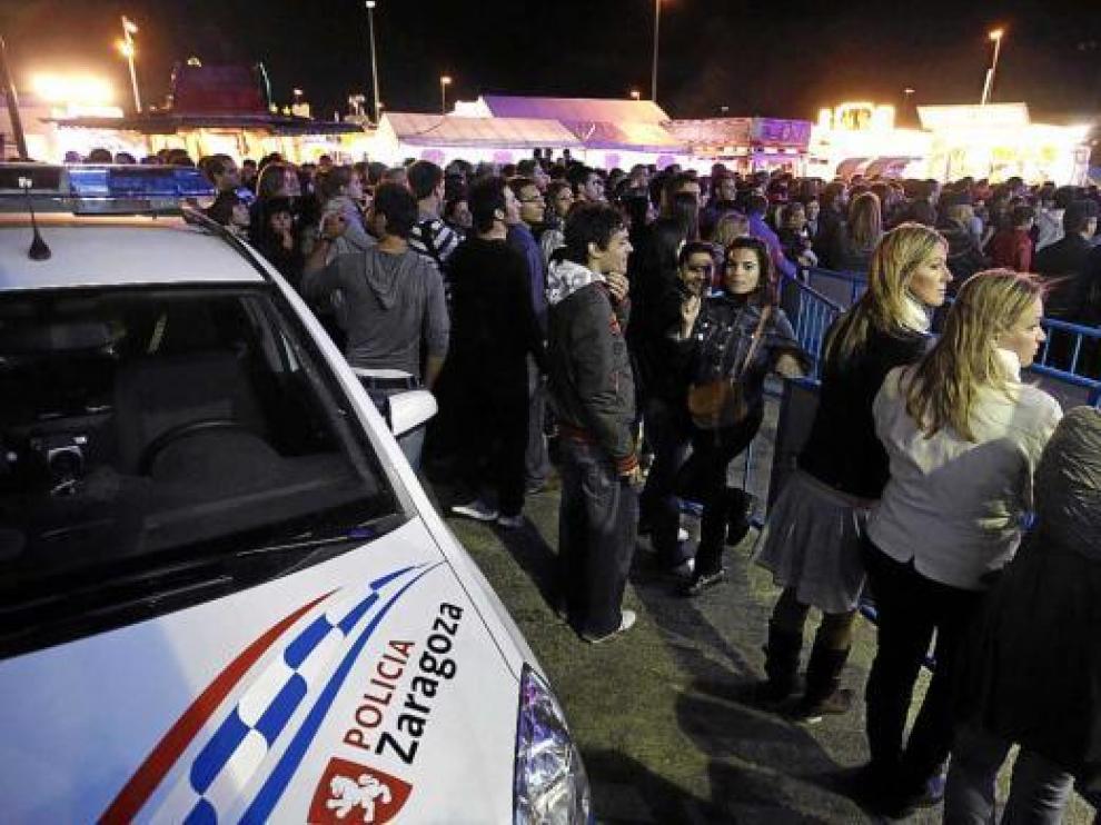 El exterior de Valdespartera, la madrugada del lunes.