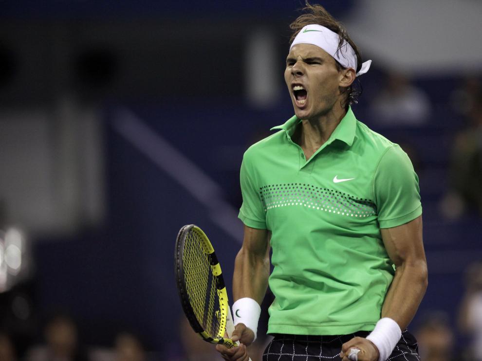 Finalmente Rafa Nadal se impuso en el partido contra Blake.
