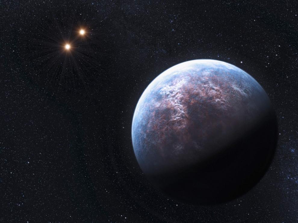 Uno de los exoplanetas es seis veces el tamaño de La Tierra.