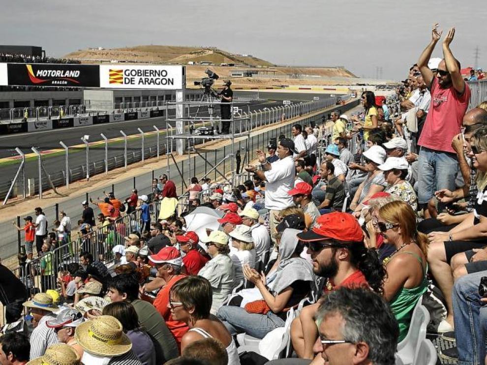 Imagen de la inauguración del circuito de Motorland