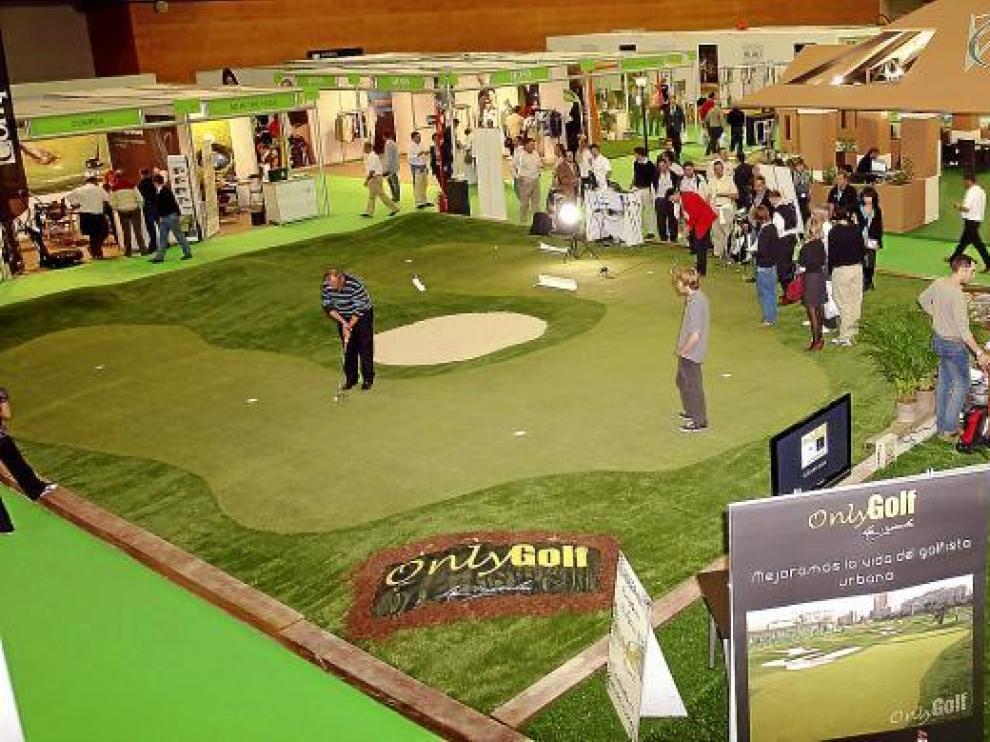 El pabellón 6 de Ifema es el escenario de la cuarta edición de la feria centrada en el golf.