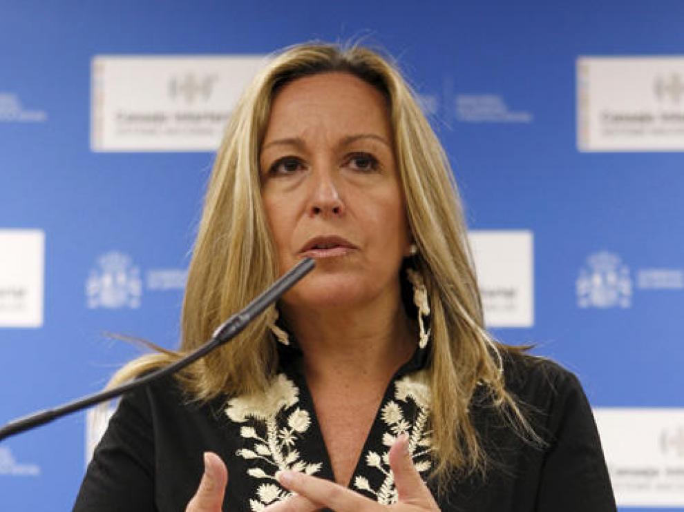 La ministra de Sanidad y Política Social, Trinidad Jiménez