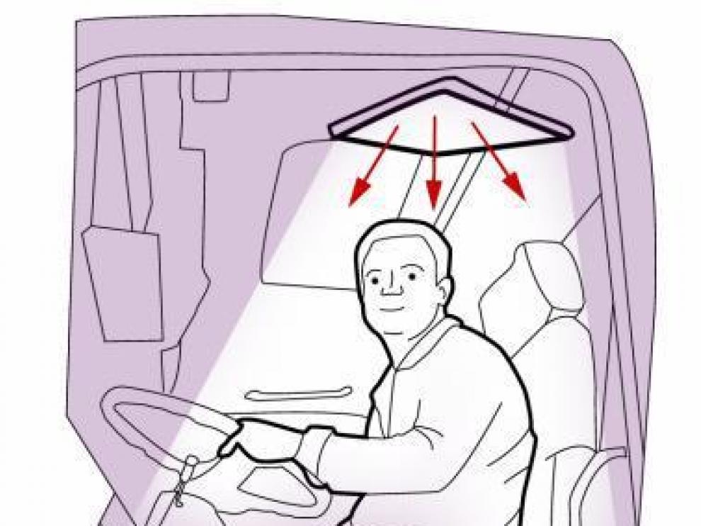 Crean un difusor de luz que mejora la visión nocturna en la carretera