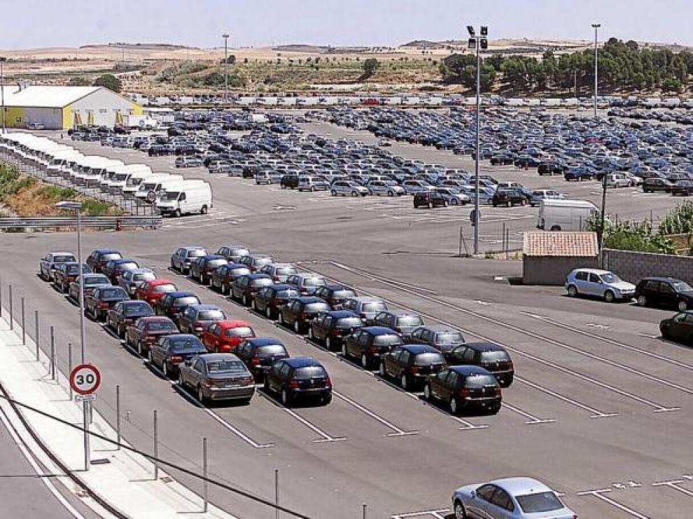 El centro logístico tiene capacidad para 12.000 vehículos, pero su ocupación actual apenas supera un 20%.