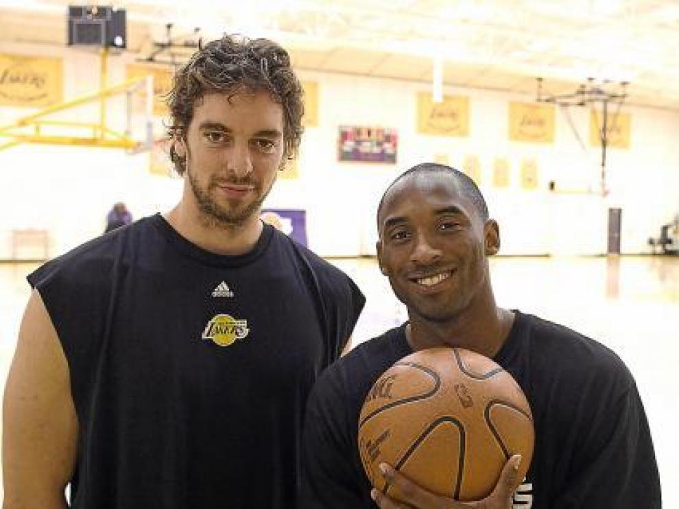El dúo dinámico de los Lakers: Pau Gasol y Kobe Bryant