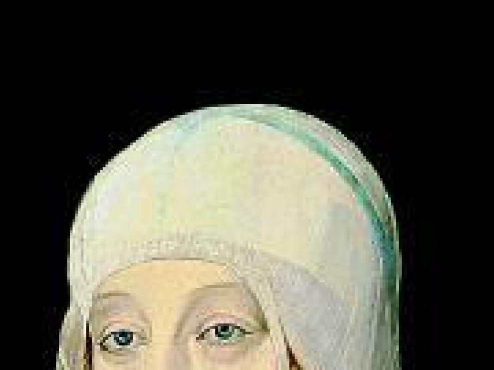 La reina por Juan de Flandes.