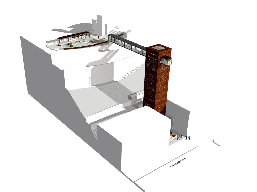 El ascensor de San Julián al Centro Histórico cuesta 1,5 millones y entrará en servicio en 2011