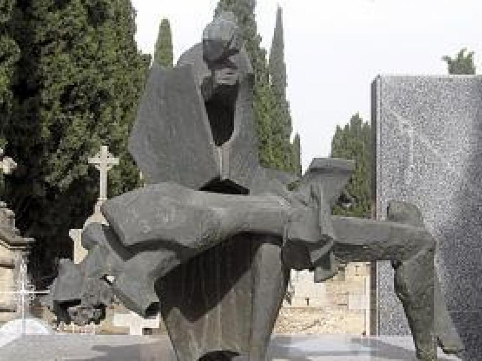 La escultura original.