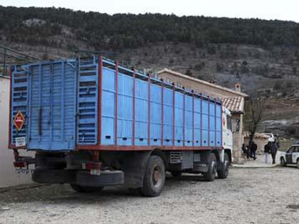 Finca donde se produjo el fatal suceso