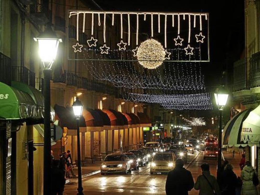 Ambiente festivo en la capital oscense