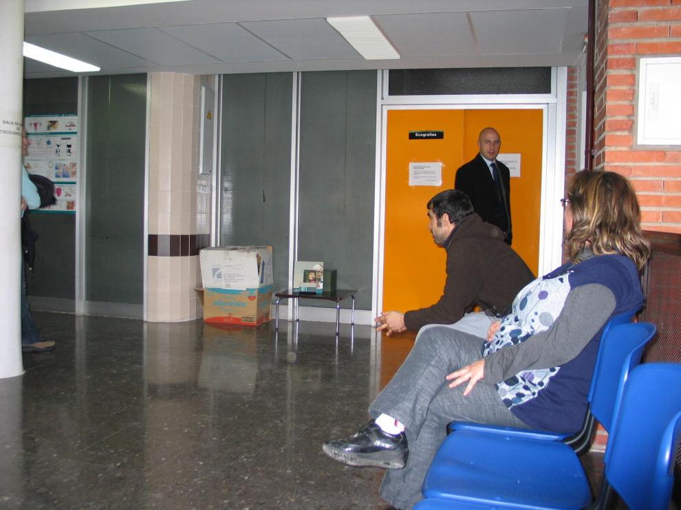 Imagen tomada en la sala de espera de Ginecología del Obispo Polanco.