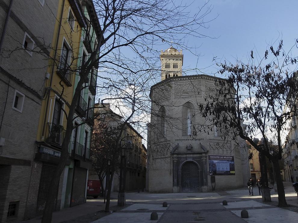 La plaza de la Magdalena es el corazón del barrio.