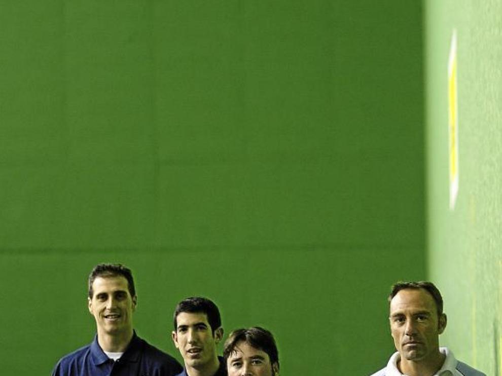 Ciasa Olivar, de izquierda a derecha: Dani Velilla, Carlos Velasco, Ander Landeta y David Caballero