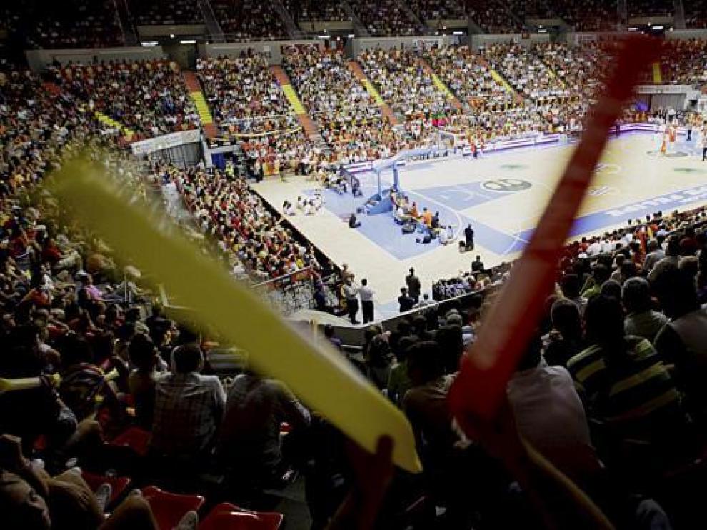 El Príncipe Felipe vibró con la selección española de baloncesto el año pasado.