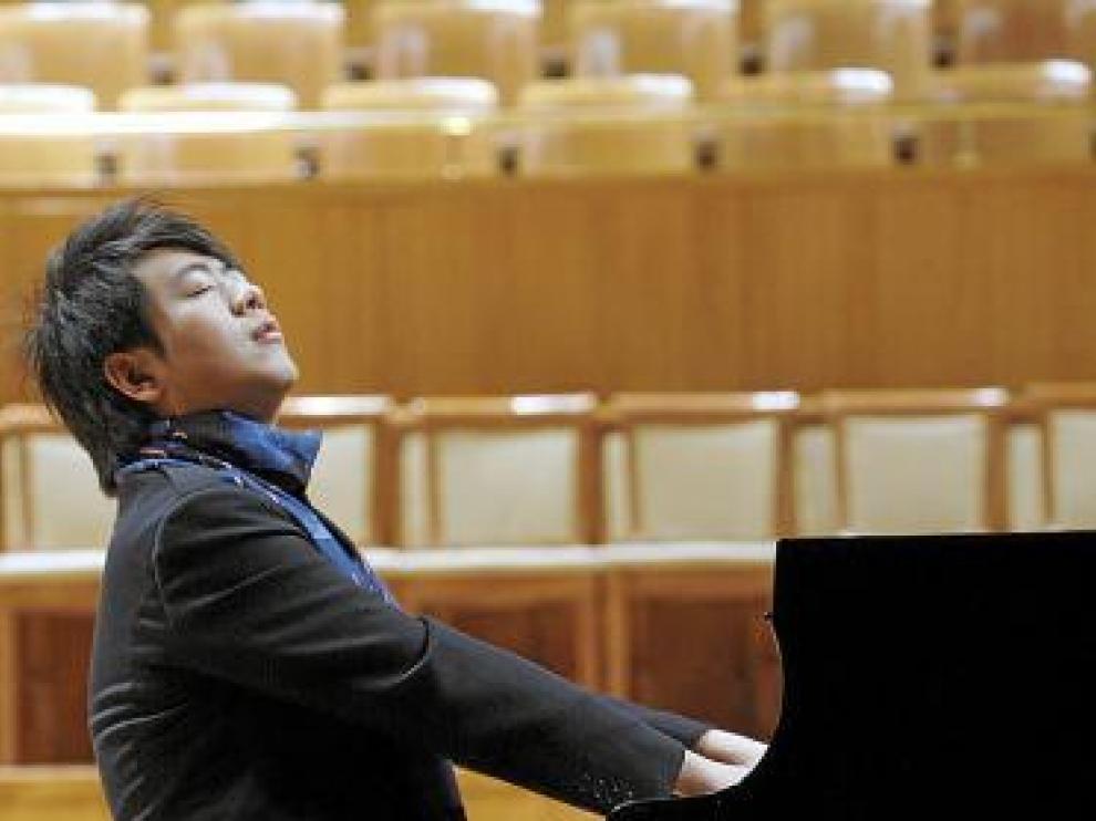 El intérprete chino Lan Lang, en el Auditorio Nacional