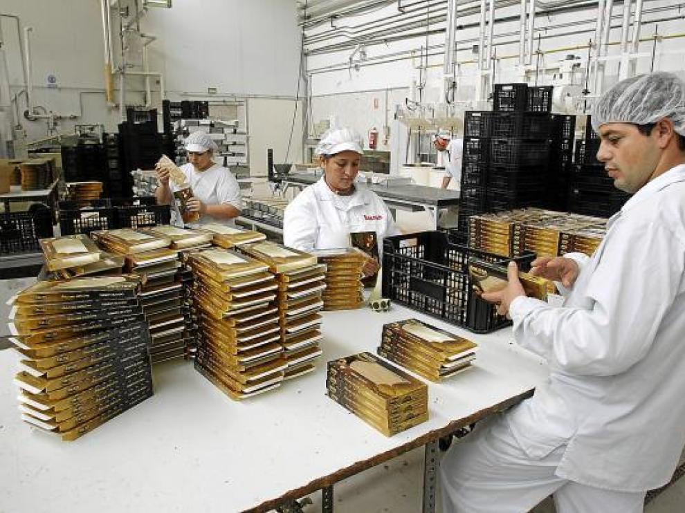 Instalaciones del grupo Lacasa en su sede de Utebo.