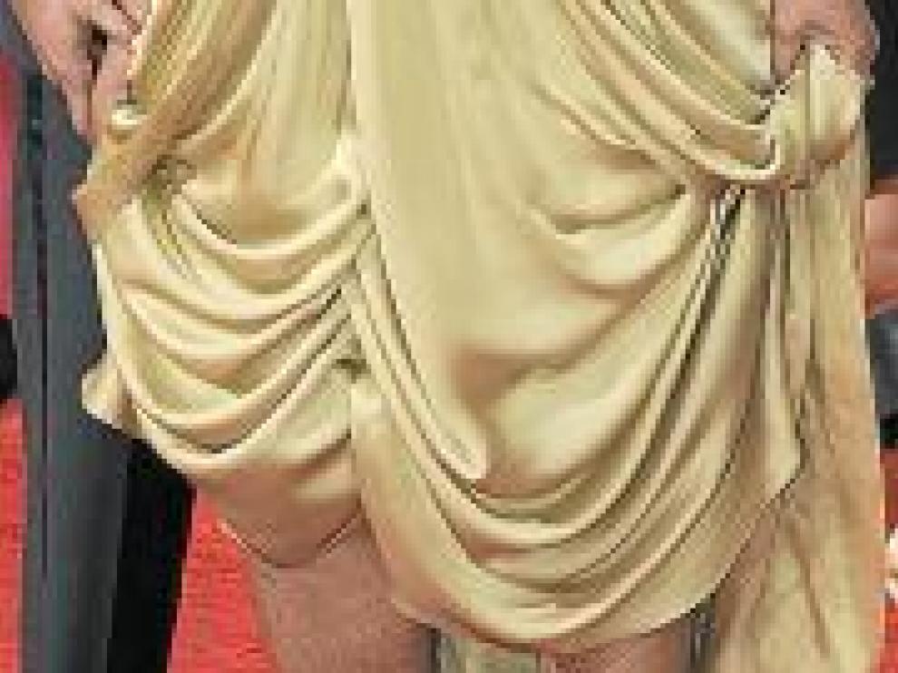 Las piernas sin depilar de Mo'nique dieron mucho que hablar, sobre todo en Internet.
