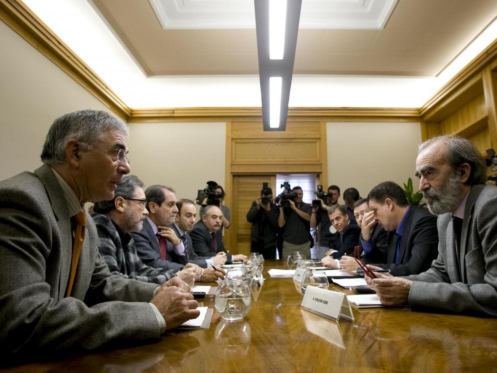 Reunión del consorcio en Zaragoza