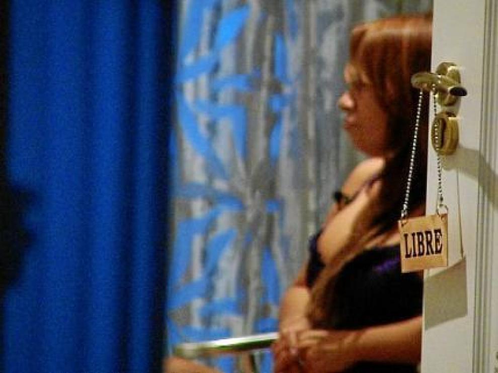 Un fotograma del reportaje de investigación 'Nadie va de putas' de Aragón TV.