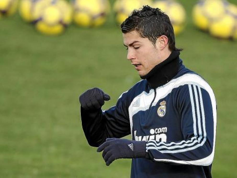 El delantero portugués Cristiano Ronaldo, el gran ausente en la cita de Riazor.