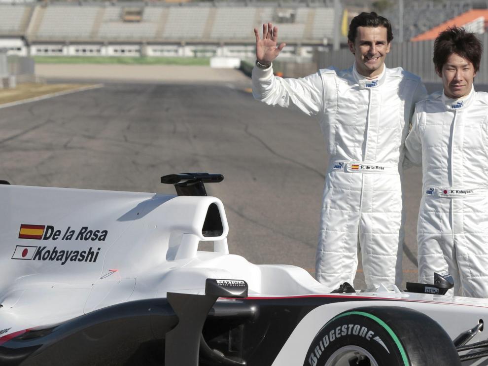 Sauber presenta a De la Rosa