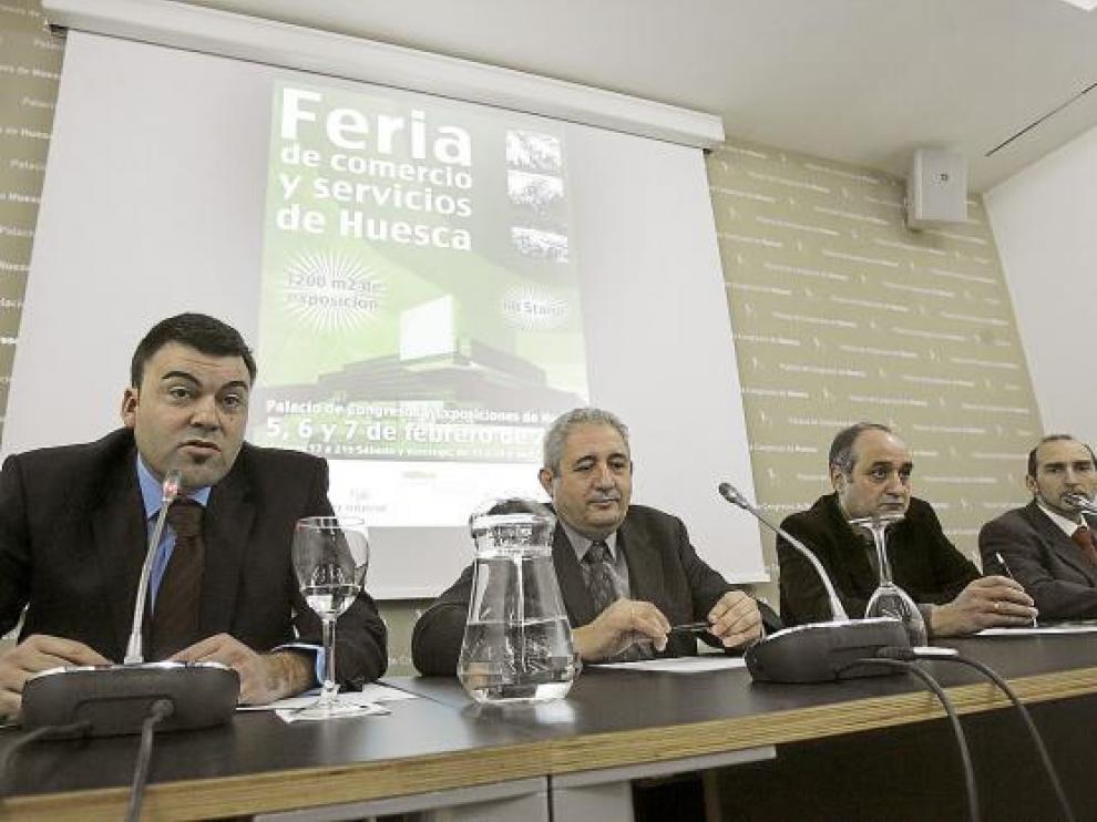 Acto de presentación de la feria el pasado lunes en el Palacio de Congresos de Huesca