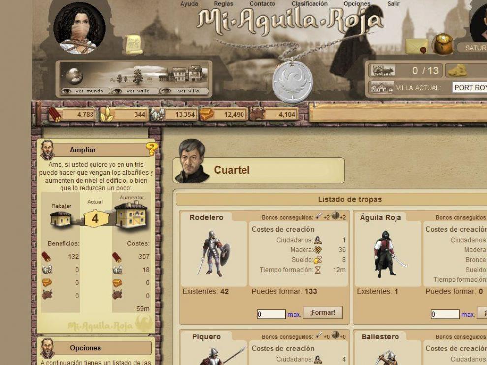 Juego de estrategia sobre la vida del espadachín