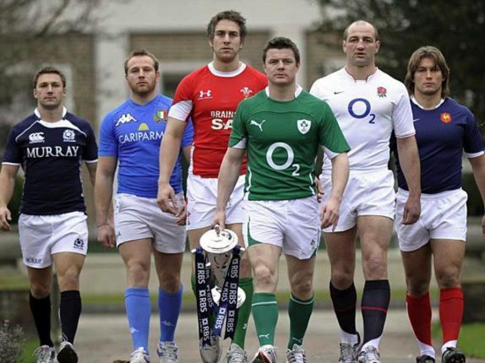 Los capitanes de las selecciones aspirantes persiguen el título de Brian O'Driscoll, líder irlandés