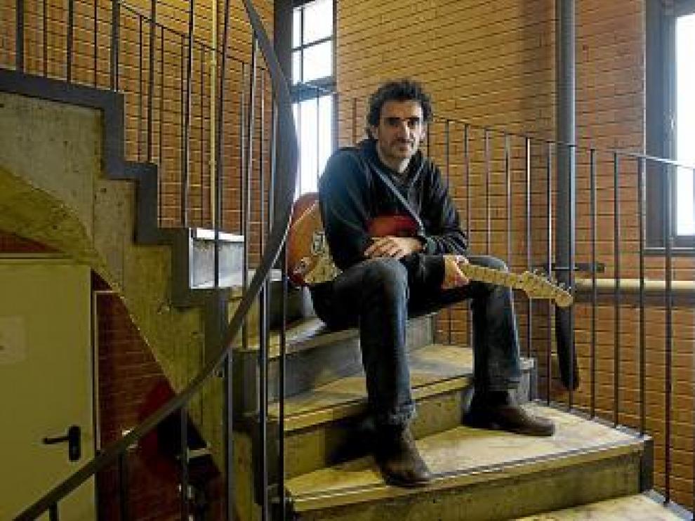 José Luis, dentro del Teatro Principal, donde hoy actúa.