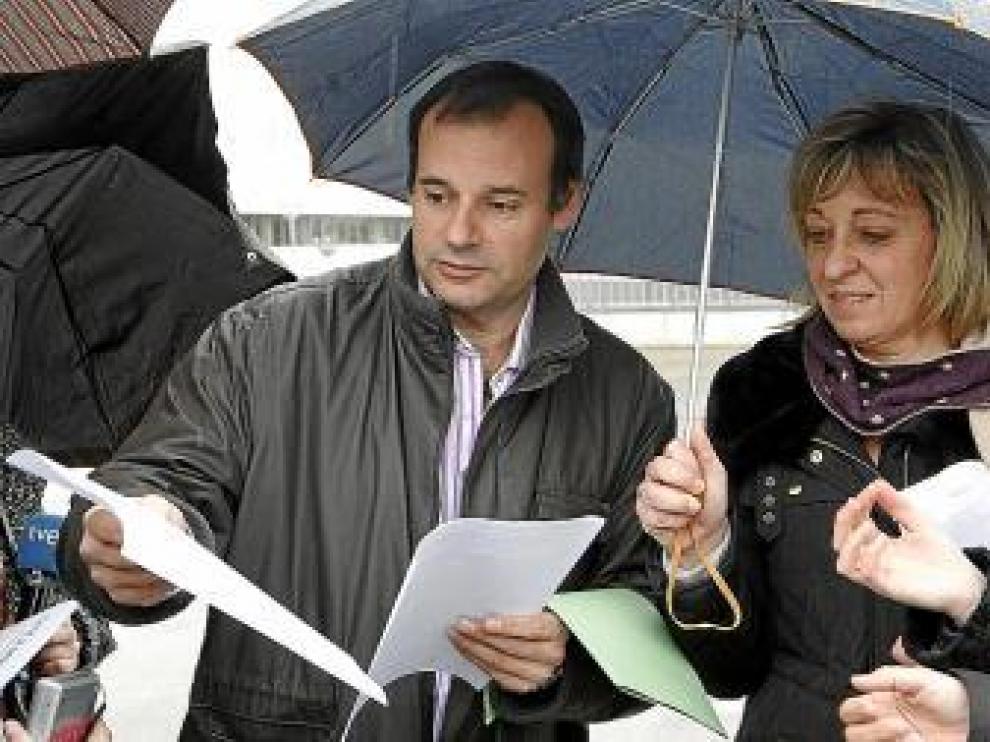 Juan Arcéiz y Ana Sánchez, presidente y secretaria del comité de GM