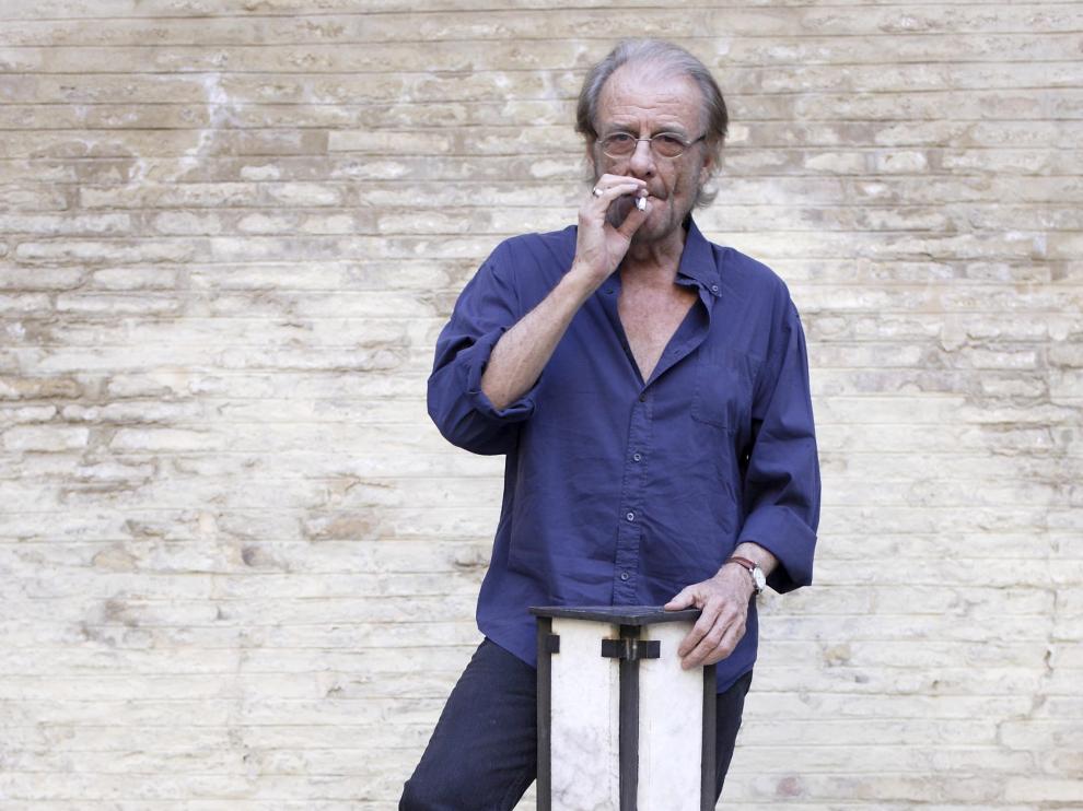 Luis Eduardo Aute, en Zaragoza, en junio del año pasado.