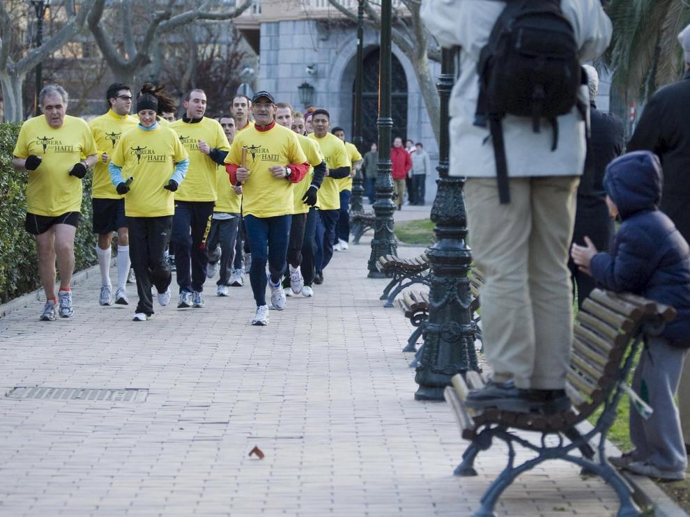La carrera finalizó en la plaza de Los Sitios.