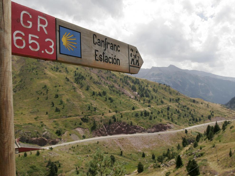 El Somport, punto de partida del Camino aragonés.