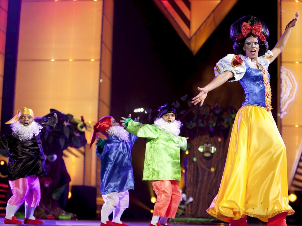 La concursante Drag Mandrágora se convirtio¿en el 'Drag Queen' del Carnaval de Las Palmas.