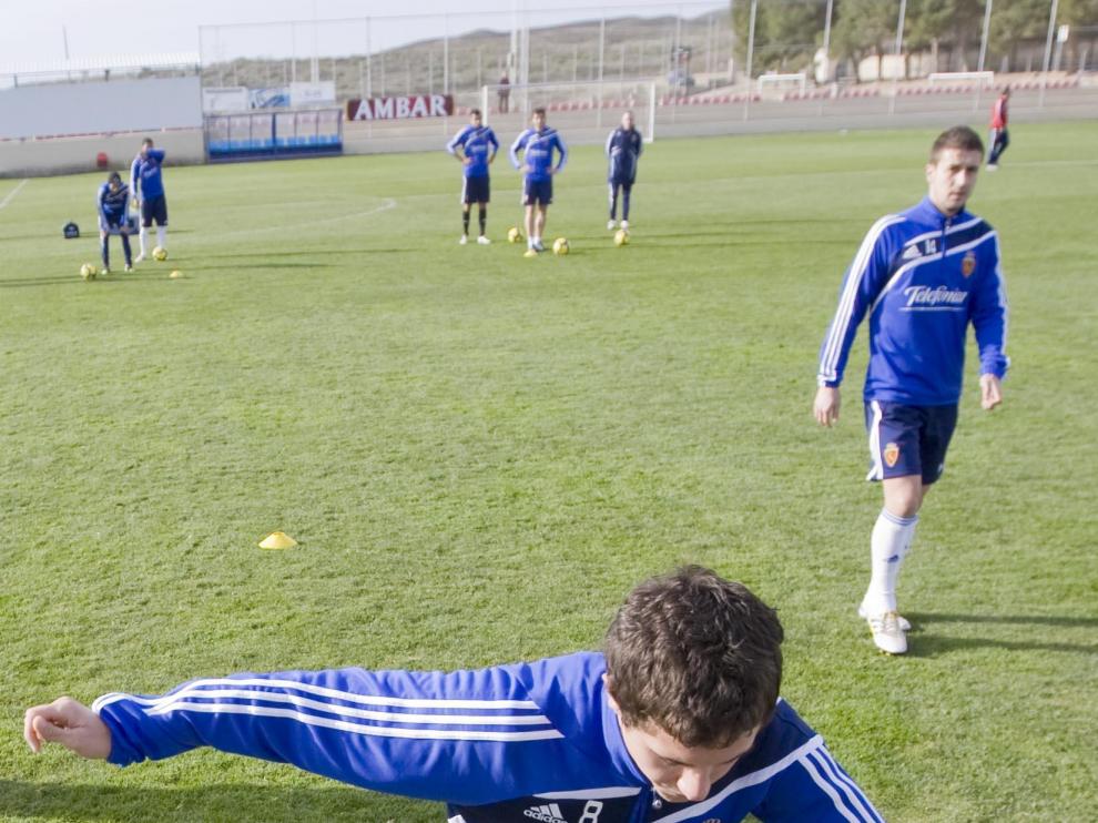 Ander Herrera, en un entrenamiento.