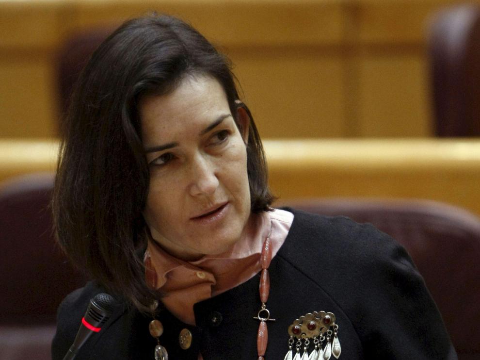La ministra de Cultura, Ángeles González Sinde.