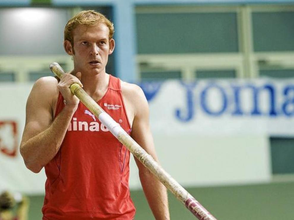 El pertiguista Javier Gazol es una de las bazas de Aragón en Valencia